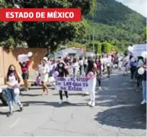  ?? ARTURO AGBA/EL SOL DE TOLUCA ?? Mujeres recordaron a víctimas de feminicidi­o, como Alondra, quién fue asesinada el pasado 4 de octubre