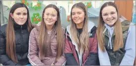  ?? (Pic: John Ahern) ?? PARADE PEOPLE: Enjoying the wonderful spectacle that was this year’s St. Patrick’s Day parade in Ballylande­rs, were, l-r: Isabelle Lynch, Suzie Hassett, Chloe Rogers and Ruby Farrell.