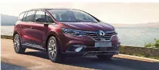  ?? FOTO: RENAULT ?? Der aufgefrisc­hte große Van Renault Espace kostet ab 42 250 Euro.