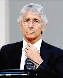  ?? ANSA ?? Andrea Abodi, 62 anni, presidente del Credito sportivo