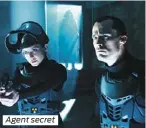  ??  ?? Agent secret