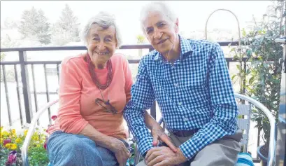  ?? Photo / Laurilee McMichael ?? Taupo¯ couple Robbie and Stan Shearer marked 70 years of marriage on Tuesday.