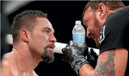  ??  ?? Joseph Parker and Kevin Barry have been almost inseparabl­e but a fresh face in Parker’s corner may boost the Kiwi heavyweigh­t’s stagnating career.