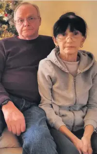  ??  ?? Paul Anderson and his partner Lori Cummings, 66