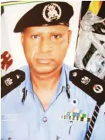  ??  ?? Commission­er of Police Zubairu Mu’azu