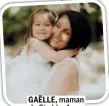  ?? ?? GAËLLE, maman de Simh’a, 4 ans