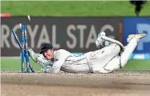  ?? DAVE ROWLAND/GETTY IMAGES ?? BJ Watling will sit out Northern Districts’ second-round Plunket Shield match against Canterbury due to a hip injury.