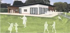  ??  ?? An artist’s impression of the pavilion project