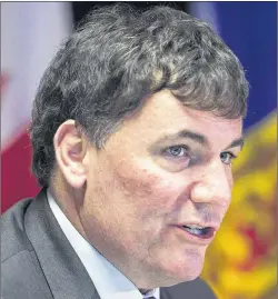  ?? CP FILE PHOTO ?? Fisheries Minister Dominic LeBlanc fields a question at a news conference in Moncton, N.B., earlier this year.