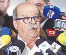  ?? VALTER CAMPANATO/AGÊNCIA BRASIL ?? Presidente da Abcam, José da Fonseca Lopes, acusa ‘intervenci­onistas’