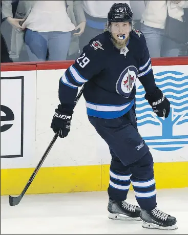  ?? GETTY IMAGES ?? Jets sniper Patrik Laine has been dangerous, leading his team with two goals and three points.