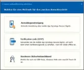  ??  ?? Die Anmeldung am NAS-System kann auch mittels Mobil-App, Windows Hello und Touch ID erfolgen.