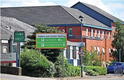  ?? ?? ●●Fairfield General Hospital in Rochdale Old Road, Bury