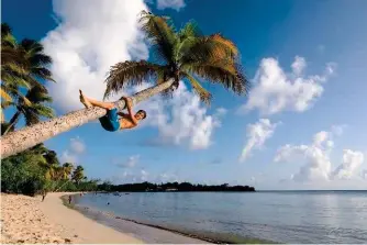  ??  ?? La Martinique offre des plages paradisiaq­ues et d’inf inies possibilit­és de randonnée.