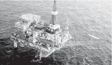  ?? AFP / Getty Images ?? Fairfield Decom has found opportunit­y dismantlin­g rigs in aging oil fields in the North Sea.