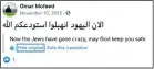  ?? PHOTOS: TWITTER, FACEBOOK ?? Left: Mofeed’s post in Arabic eulogising his father. Below left and above, Omar Mofeed himself and two of his tweets