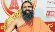  ?? MINT/FILE ?? The Baba Ramdevfoun­ded Patanjali finished FY 201617 with a revenue of over ₹10,000 crore