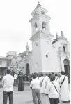  ??  ?? En la iglesia de San José también se realizó la actividad.