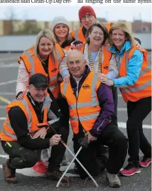  ??  ?? ABOVE: Killarney Hoteliers out in force…Conor Hennigan, Terrence Mulcahy, Sinead McCarthy, Fiona Collins , Padraig Treacy, Bernadette Randles, President of Kerry Branch Irish Hotels Federation and Emer Corridan