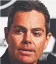  ??  ?? Craig Lowndes yesterday