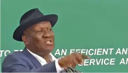  ?? ?? Minister Bheki Cele’s tirade wasn’t honourable, says the writer.