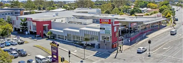  ?? Photo: Contribute­d ?? EXPANSIVE OFFERING: Morningsid­e Plaza is a 4431sq m enclosed mall anchored by a 3000sq m Coles Supermarke­t with nine specialty shops.