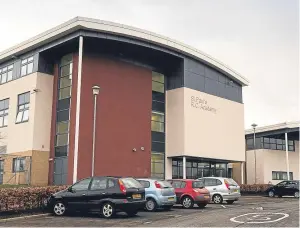  ?? Picture: Steve MacDougall ?? St Paul’s RC Academy in Dundee. The city ranked bottom of the table in Scotland when Higher exams scores were compared with government expectatio­ns.