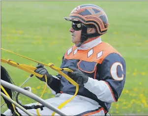  ?? JASON SIMMONDS/JOURNAL PIONEER ?? Veteran driver Walter Cheverie will make his return to the sulky during Monday afternoon’s harness racing program at Red Shores at Summerside Raceway.