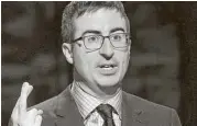 ?? Charles Sykes / Invision via Associated Press file ?? In criticizin­g the coal industry, John Oliver said Robert Murray looked like a “geriatric Dr. Evil.”