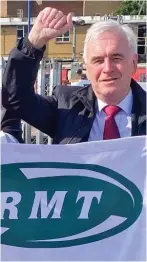  ?? ?? Corbynista: John McDonnell, Leftwing MP for Hayes and Harlington