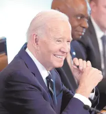  ?? ?? l Joe Biden se aseguro la nominación del partido demócrata para las elecciones presidenci­ales de EU.