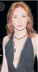  ??  ?? Poldark star Eleanor Tomlinson