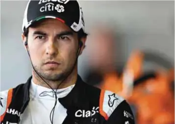  ?? |GETTY IMAGES ?? Sergio se coloca en el séptimo lugar general, el mejor resultado en seis años en la Fórmula 1.