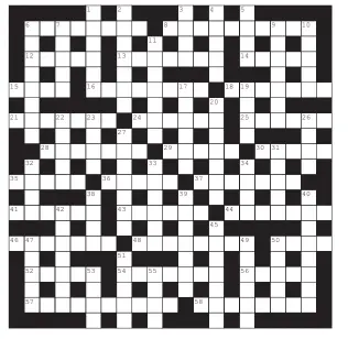  ??  ?? Solutions will be given next week. Last date for entries is November 25. The winner and the names of those who got all answers correct will be announced on December 5. Winner of November 7 crossword: Walid Aljouma, Sharjah. Name........................................................................................................................... ..................