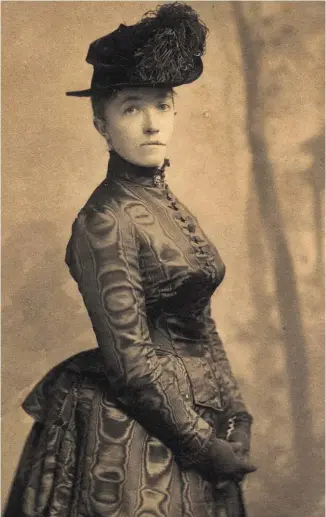  ?? ?? Isabella Stewart Gardner in 1888.