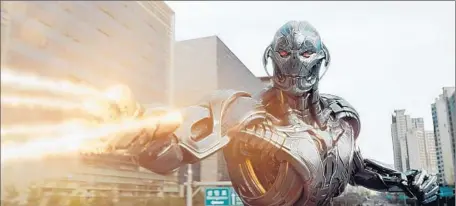  ?? Marvel ?? ULTRON
(voiced by James Spader) is a creature of artificial intelligen­ce intended to keep the peace. However, things don’t go as planned.