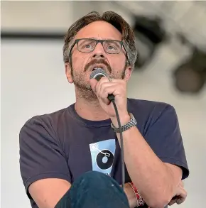  ?? KATIE STRATTON/ GETTY IMAGES ?? Comedian Marc Maron has turned the celebrity podcast interview into an art.