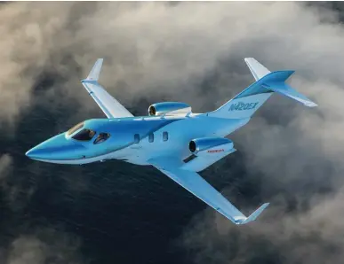  ??  ?? For travelling between cities up to three hours apart, the HondaJet earned two speed records in 2016