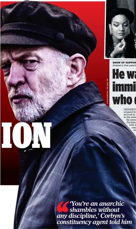  ??  ?? CUNNING MANIPULATO­R: Corbyn in trademark hat in 2016, the year after he won the Labour leadership