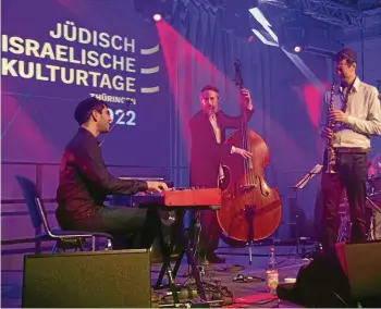  ?? ALICE END ?? Die Musiker des Nigun-Quartetts aus Israel kommen 2023 wieder und geben nicht nur Konzerte in Thüringen, sondern auch einen Workshop zu Chassidisc­her Musik.