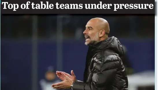  ?? Picture: Backpage Pix ?? PEP GUARDIOLA.