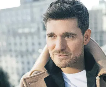  ??  ?? After facing challenges over the last two years, Michael Bublé said his new album Love is his most romantic yet.