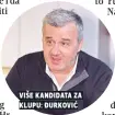  ??  ?? više kandidata za klupu: ĐurkoviĆ