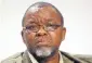  ??  ?? Gwede Mantashe