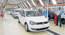  ??  ?? A new Volkswagen budget brand will probably be based on the Golf Mk 6, right. Volkswagen SA wants to add a new model to its production line in Uitenhage, left.