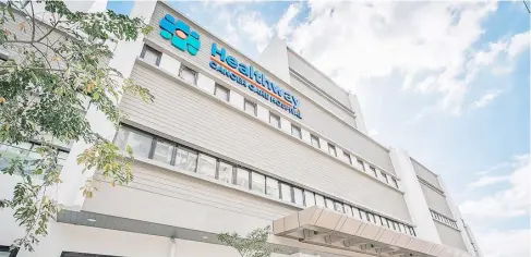  ?? PHOTOGRAPH COURTESY OF BPI ?? BANK of the Philippine Islands and AC Health forge alliance to enhance Healthway Cancer Care Hospital.