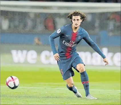  ?? FOTO: AP ?? Rabiot no juega desde el 11 de diciembre Tras ganar al Estrella Roja en la Champions anunció que no renovaría y el club le castigó