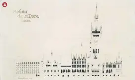  ??  ?? 4. Seu judicial. Alçat de la façana del Palau de la Pau, per a la Haia, segons un projecte presentat el 1906.