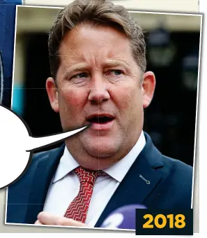  ?? ?? ABOUT FACE: Housing Minister Darragh O’Brien hit out at rhetoric insisting the crisis couldn’t be solved quickly in the MoS in 2018, left 2018