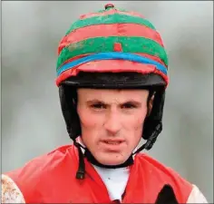  ??  ?? Successful jockey Seán Flanagan from Palace East,